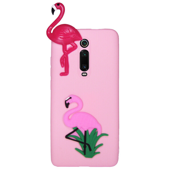 

Чехол Cartoon 3D Case для Xiaomi Mi 9T / Mi 9T Pro / Redmi K20 / Redmi K20 Pro Фламинго