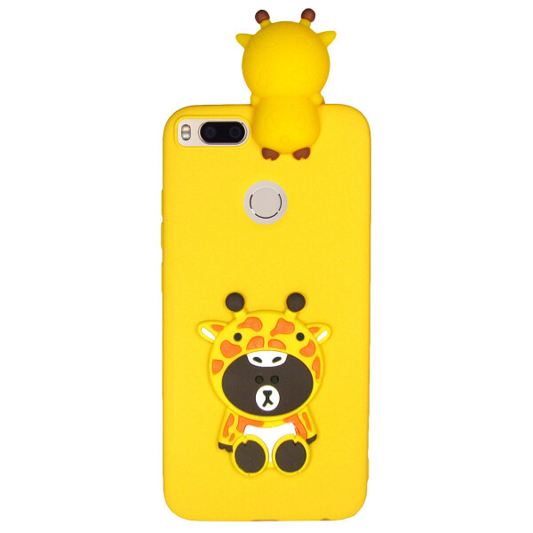 

Чехол Cartoon 3D Case для Xiaomi Mi A1 / Mi 5X Жираф