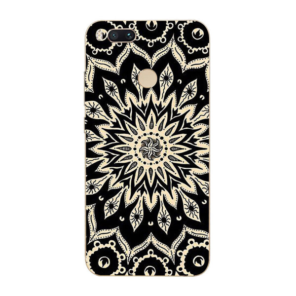 

Чехол с рисунком Printed Silicone для Xiaomi Mi A1 / Mi 5X Черные Узоры