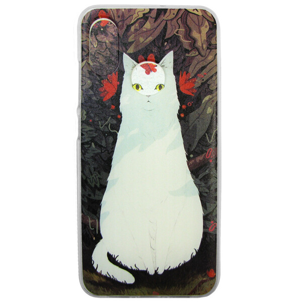 

Чехол с рисунком Printed Silicone для Xiaomi Mi A2 / Mi 6X Кошка