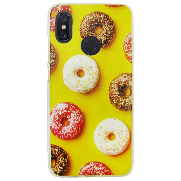 

Чехол с рисунком Printed Silicone для Xiaomi Mi A2 / Mi 6X Пончики