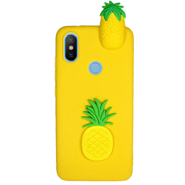 

Чехол Cartoon 3D Case для Xiaomi Mi Max 3 Ананасы