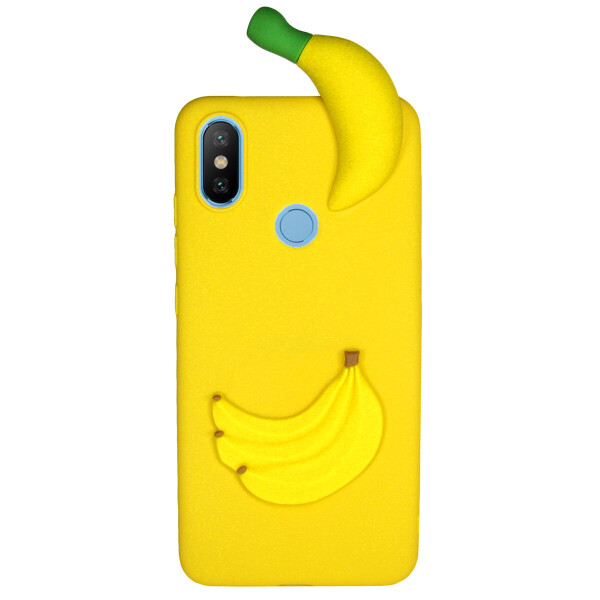 

Чехол Cartoon 3D Case для Xiaomi Mi Max 3 Бананы