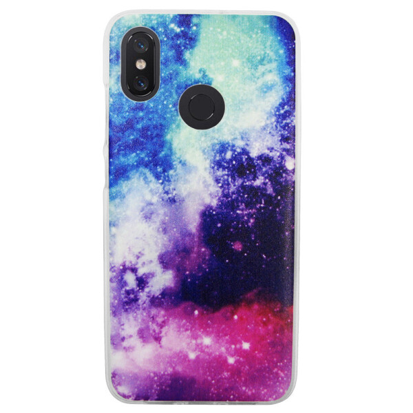 

Чехол с рисунком Printed Silicone для Xiaomi Mi Max 3 Космос