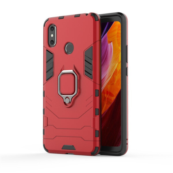 

Чехол Ring Armor для Xiaomi Mi Max 3 Красный