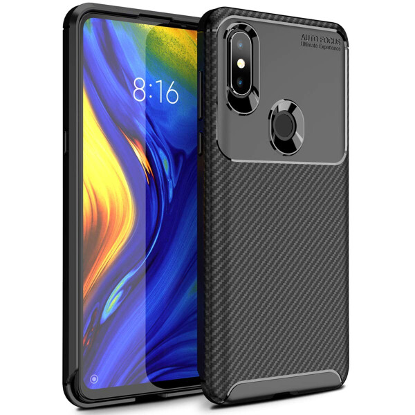 

Чехол Carbon Case Xiaomi Mi Mix 3 Черный