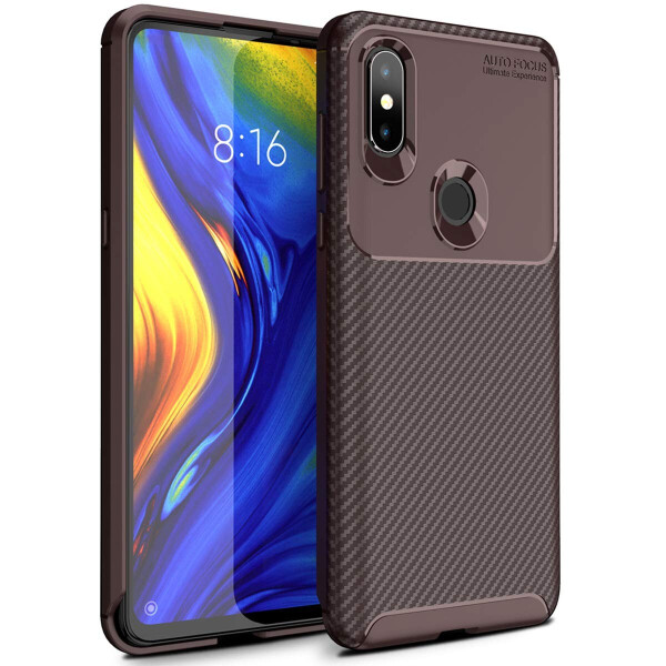 

Чехол Carbon Case Xiaomi Mi Mix 3 Коричневый