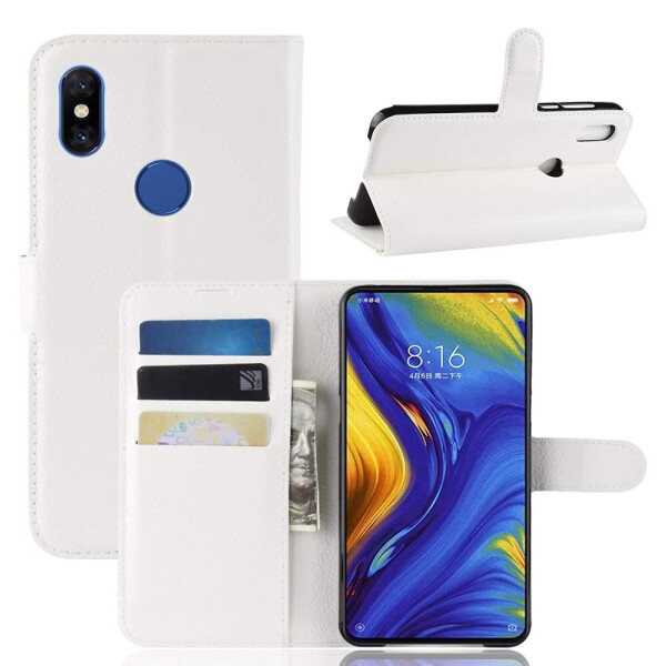 

Чехол-книжка Litchie Wallet для Xiaomi Mi Mix 3 Белый