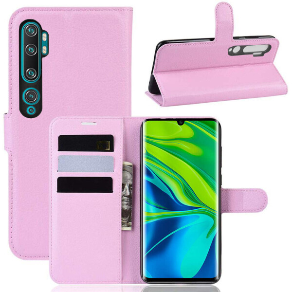 

Чехол-книжка Litchie Wallet для Xiaomi Mi Note 10 / Mi Note 10 Pro / CC9 Pro Pink
