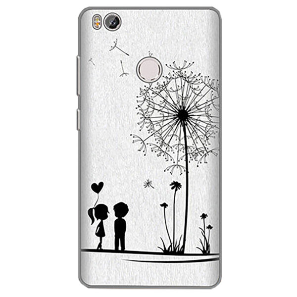 

Чехол с рисунком Printed Silicone для Xiaomi MI4S Одуванчик