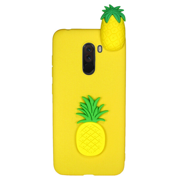 

Чехол Cartoon 3D Case для Xiaomi Poco F1 Ананасы