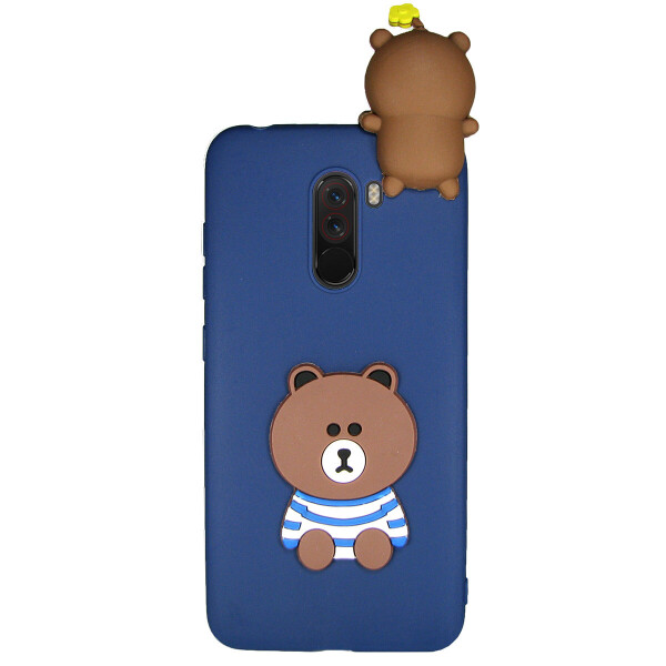 

Чехол Cartoon 3D Case для Xiaomi Poco F1 Мишка