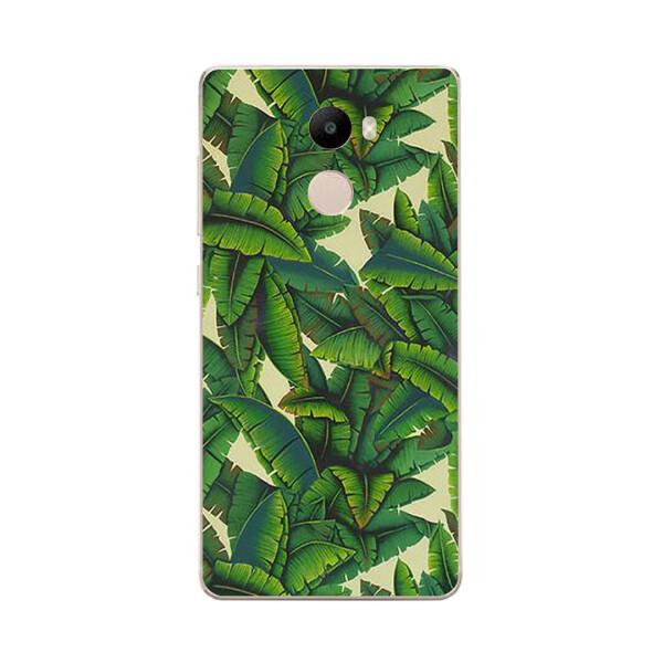 

Чехол с рисунком Printed Silicone для Xiaomi Redmi 4 Пальмы