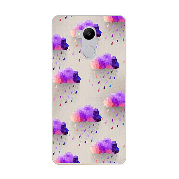 

Чехол с рисунком Printed Silicone для Xiaomi Redmi 4 Pro / Redmi 4 Prime Тучки