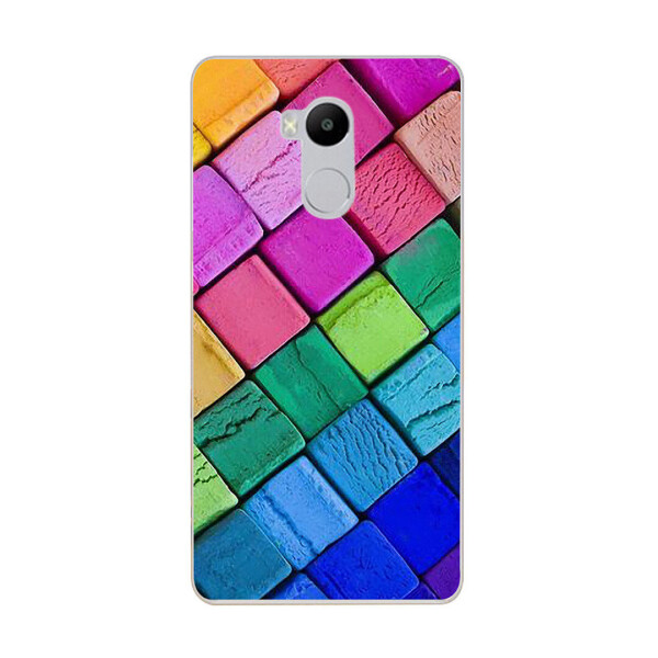 

Чехол с рисунком Printed Silicone для Xiaomi Redmi 4 Pro / Redmi 4 Prime Кубики