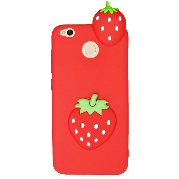 

Чехол Cartoon 3D Case для Xiaomi Redmi 4X Клубничка