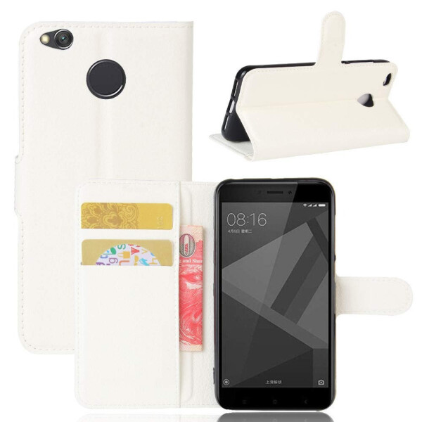 

Чехол-книжка Litchie Wallet для Xiaomi Redmi 4X Белый