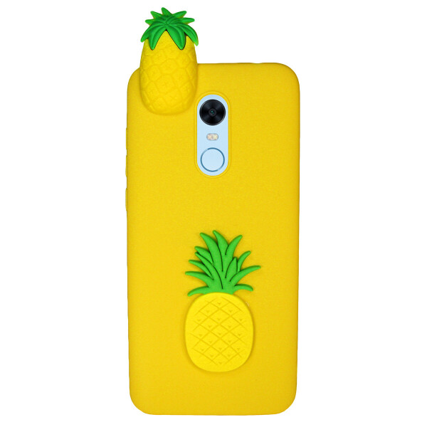 

Чехол Cartoon 3D Case для Xiaomi Redmi 5 Ананасы