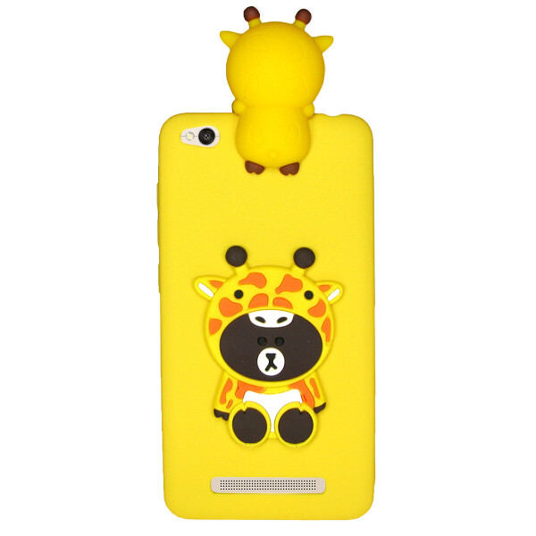

Чехол Cartoon 3D Case для Xiaomi Redmi 5A Жираф