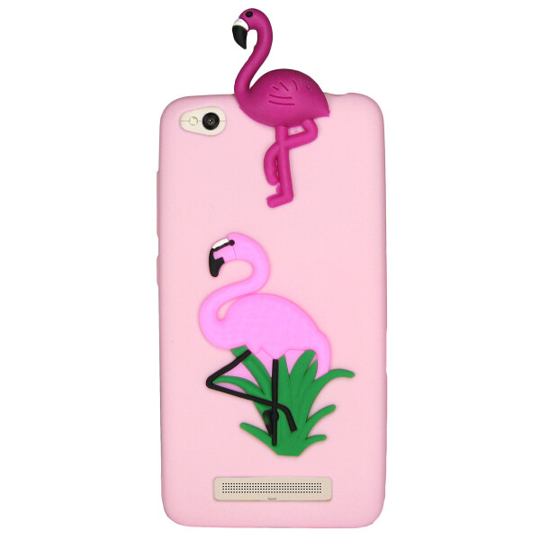 

Чехол Cartoon 3D Case для Xiaomi Redmi 5A Фламинго