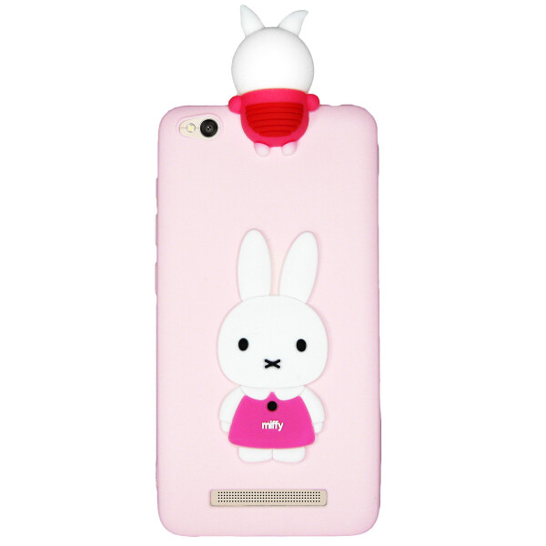 

Чехол Cartoon 3D Case для Xiaomi Redmi 5A Кролик
