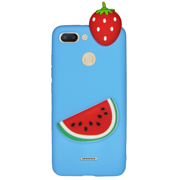 

Чехол Cartoon 3D Case для Xiaomi Redmi 6 Арбуз