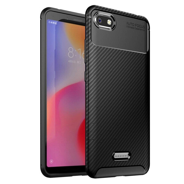 

Чехол Carbon Case Xiaomi Redmi 6A Черный