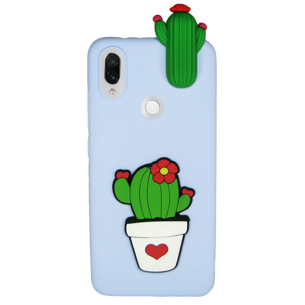 

Чехол Cartoon 3D Case для Xiaomi Redmi 7 Кактус