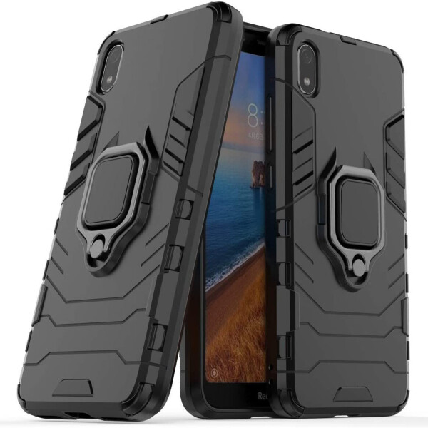 

Чехол Ring Armor для Xiaomi Redmi 7A Black