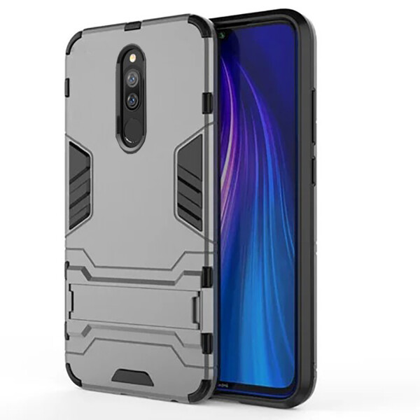 

Чехол Protective Armor для Xiaomi Redmi 8 Серый