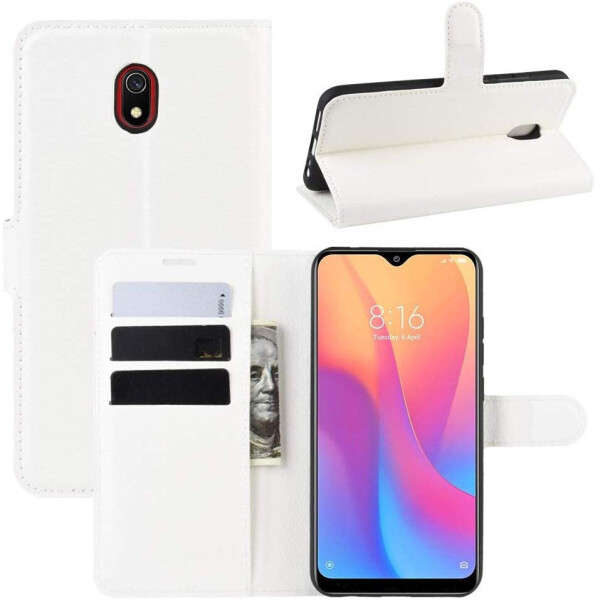 

Чехол-книжка Litchie Wallet для Xiaomi Redmi 8A White