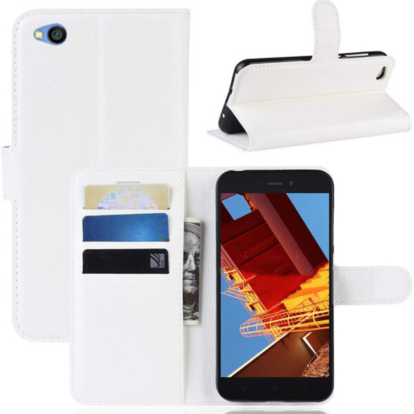 

Чехол-книжка Litchie Wallet для Xiaomi Redmi Go Белый