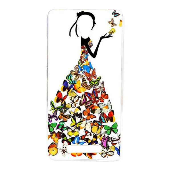 

Чехол с рисунком Printed Plastic для Xiaomi Redmi Note 2 Девушка