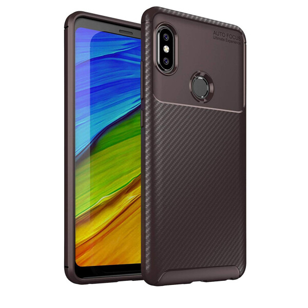 

Чехол Carbon Case Xiaomi Redmi Note 5 Pro Коричневый