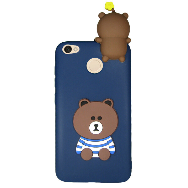 

Чехол Cartoon 3D Case для Xiaomi Redmi Note 5A Prime Мишка