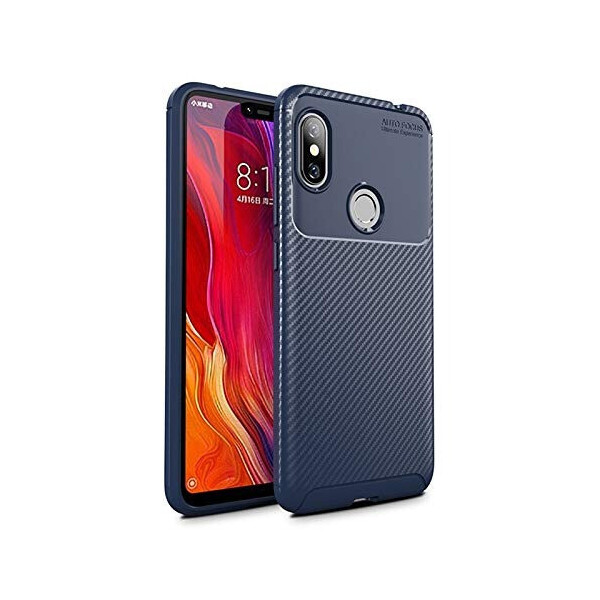 

Чехол Carbon Case Xiaomi Redmi Note 6 Pro Синий