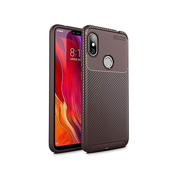 

Чехол Carbon Case Xiaomi Redmi Note 6 Pro Коричневый