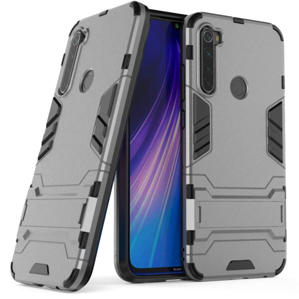 

Чехол Protective Armor для Xiaomi Redmi Note 8 Серый