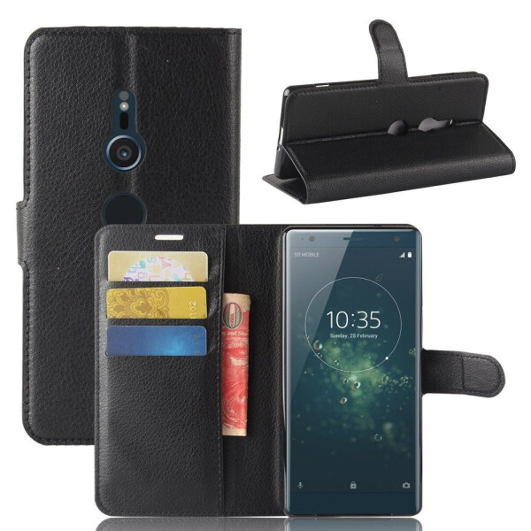 

Чехол-книжка Litchie Wallet для Sony Xperia XZ2 H8266 / H8216 Черный