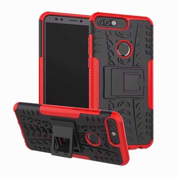 

Чехол Armor Case для Huawei Y7 Prime 2018 Красный