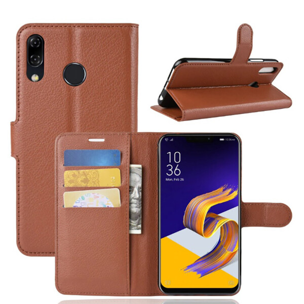 

Чехол-книжка Litchie Wallet для Asus Zenfone 5 / 5Z (ZE620KL / ZS620KL) Коричневый