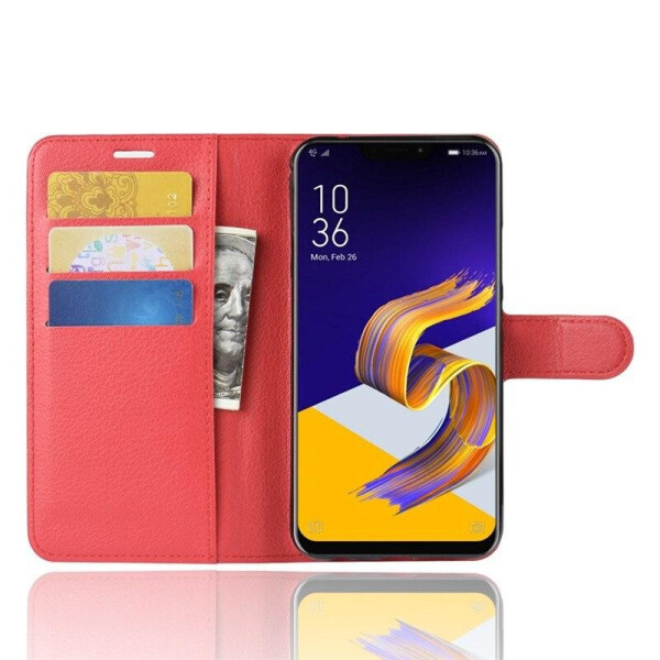 

Чехол-книжка Litchie Wallet для Asus Zenfone 5 / 5Z (ZE620KL / ZS620KL) Красный