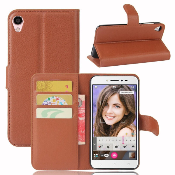 

Чехол-книжка Litchie Wallet для Asus Zenfone Live ZB501KL Коричневый