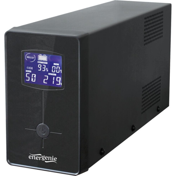 

EnerGenie EG-UPS-031 650VA, Line Int., AVR ,2xIEC+1xSchuko, LCD