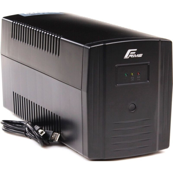 

Frime Standart 850VA FST850VAPU, Lin.int., AVR, 2 х евро, USB, пластик