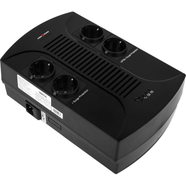 

LogicPower 650VA-PS, Lin.int., AVR, 4 x евро, пластик
