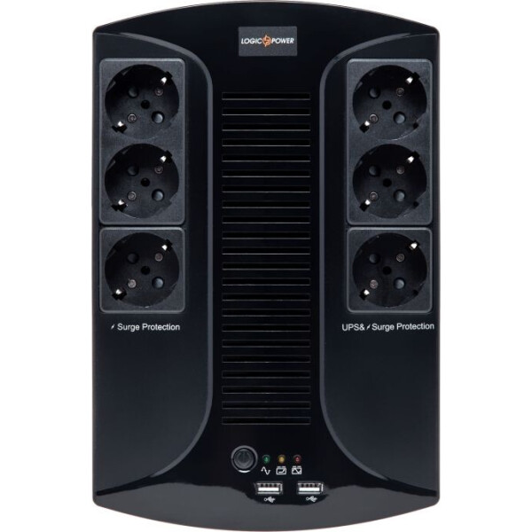 

LogicPower 850VA-6PS, Lin.int., AVR, 6 x евро, пластик