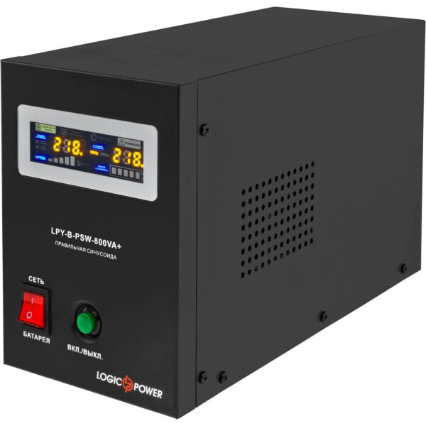 

LogicPower LPY-B-PSW-800VA+ (560Вт)5A/15A, с правильной синусоидой, 12V