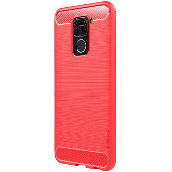 

TPU чехол iPaky Slim Series для Xiaomi Redmi Note 9 Красный (133959)