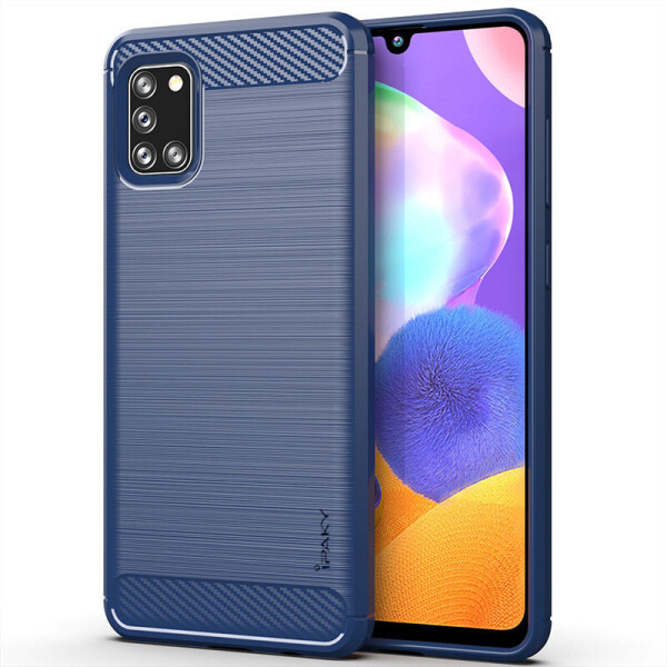 

TPU чехол iPaky Kaisy Series для Samsung Galaxy A31 Синий (138190)